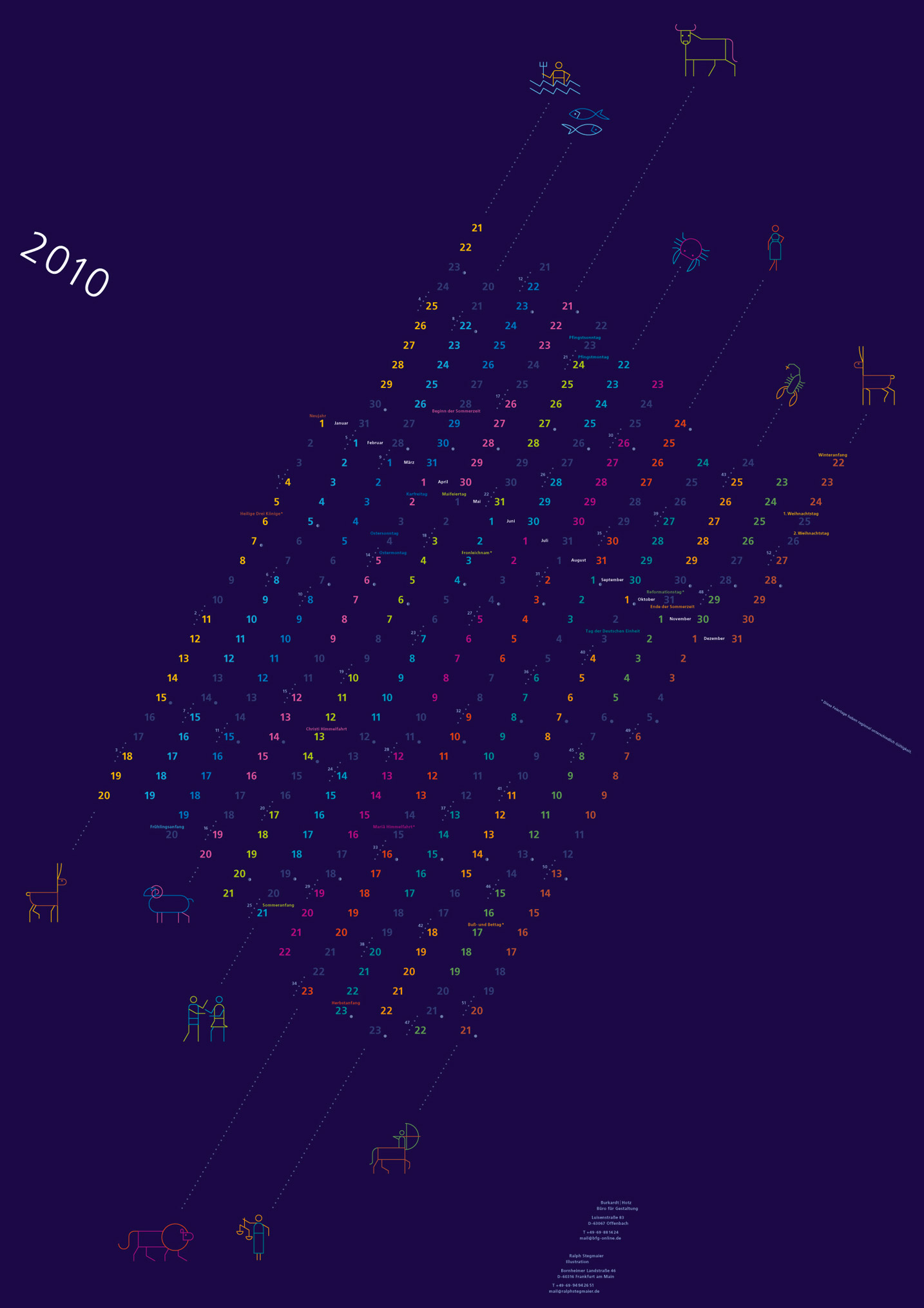 Burkardt + Hotz Kalender 2010