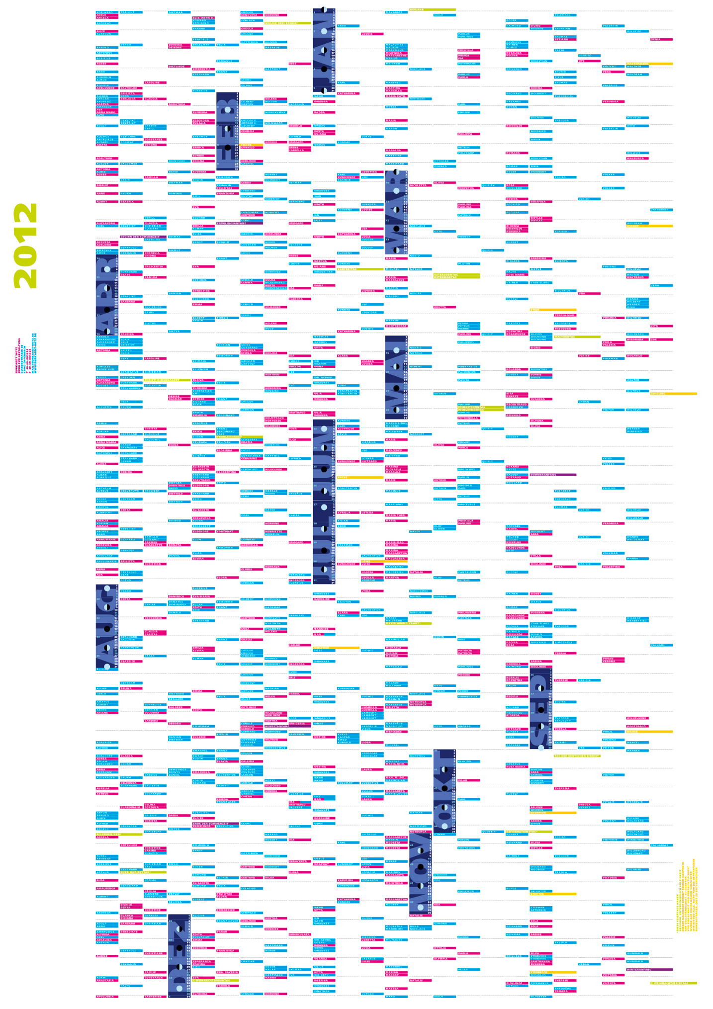 Burkardt + Hotz Kalender 2012