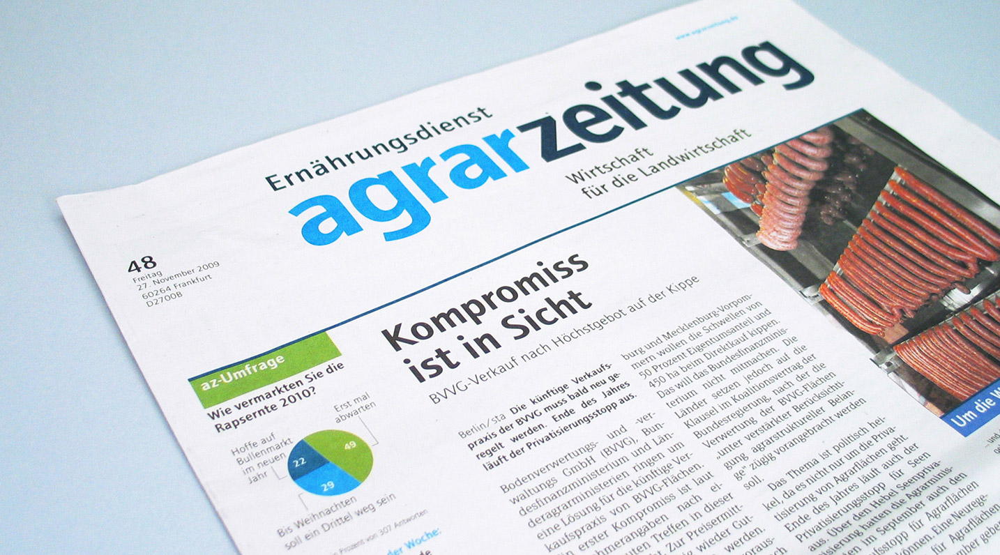 Abbildung: Agrarzeitung