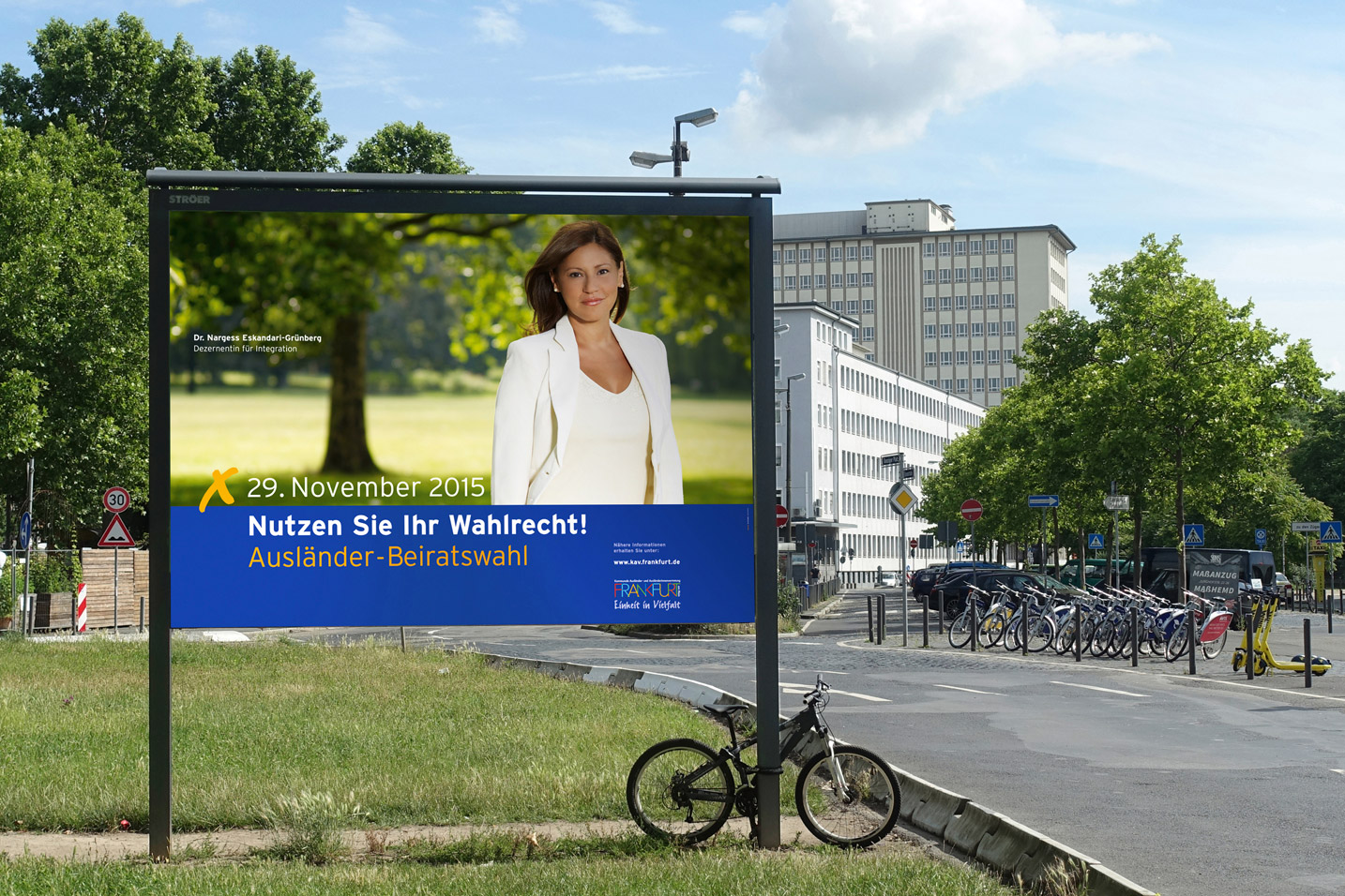 Wahlplakat